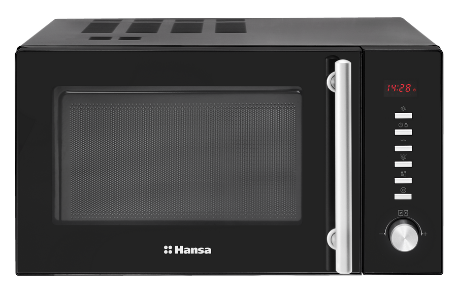 фото Микроволновая печь с грилем hansa amgf25e1gbh black