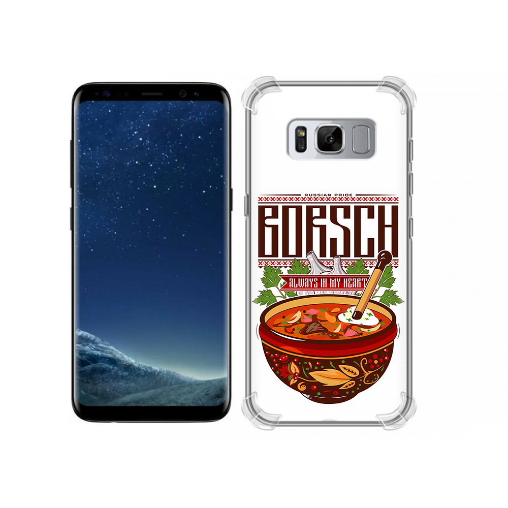 Чехол MyPads Tocco для Samsung Galaxy S8 русский борщ (PT62300.601.589)