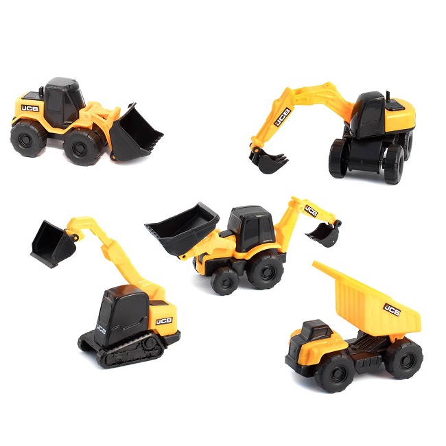 

Спецтехника HTI JCB Mini Moverz 5 шт, Желтый;черный