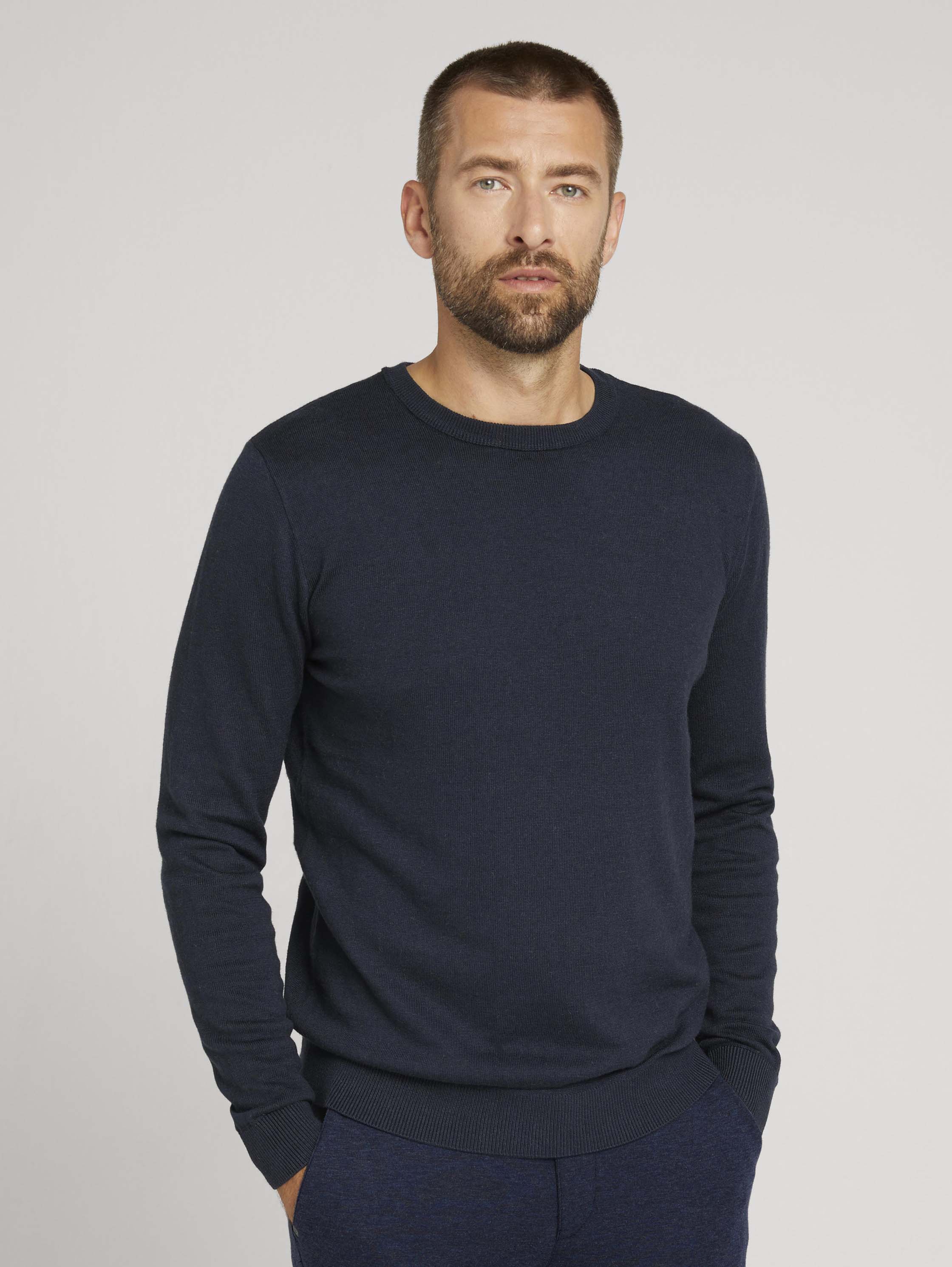 

Джемпер мужской TOM TAILOR 1027941 синий XL, 1027941