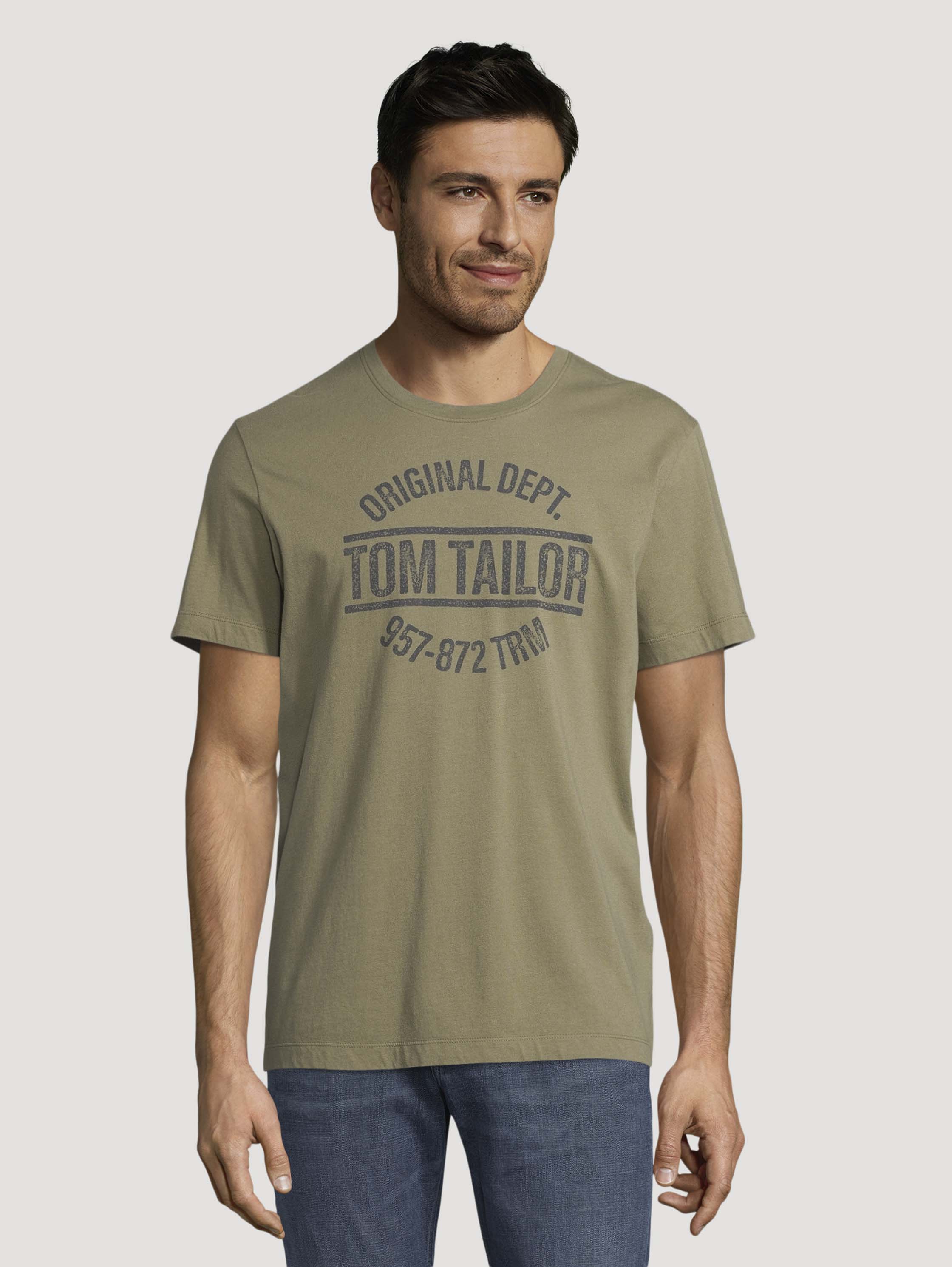 

Футболка мужская TOM TAILOR 1029141 зеленая XXL, 1029141