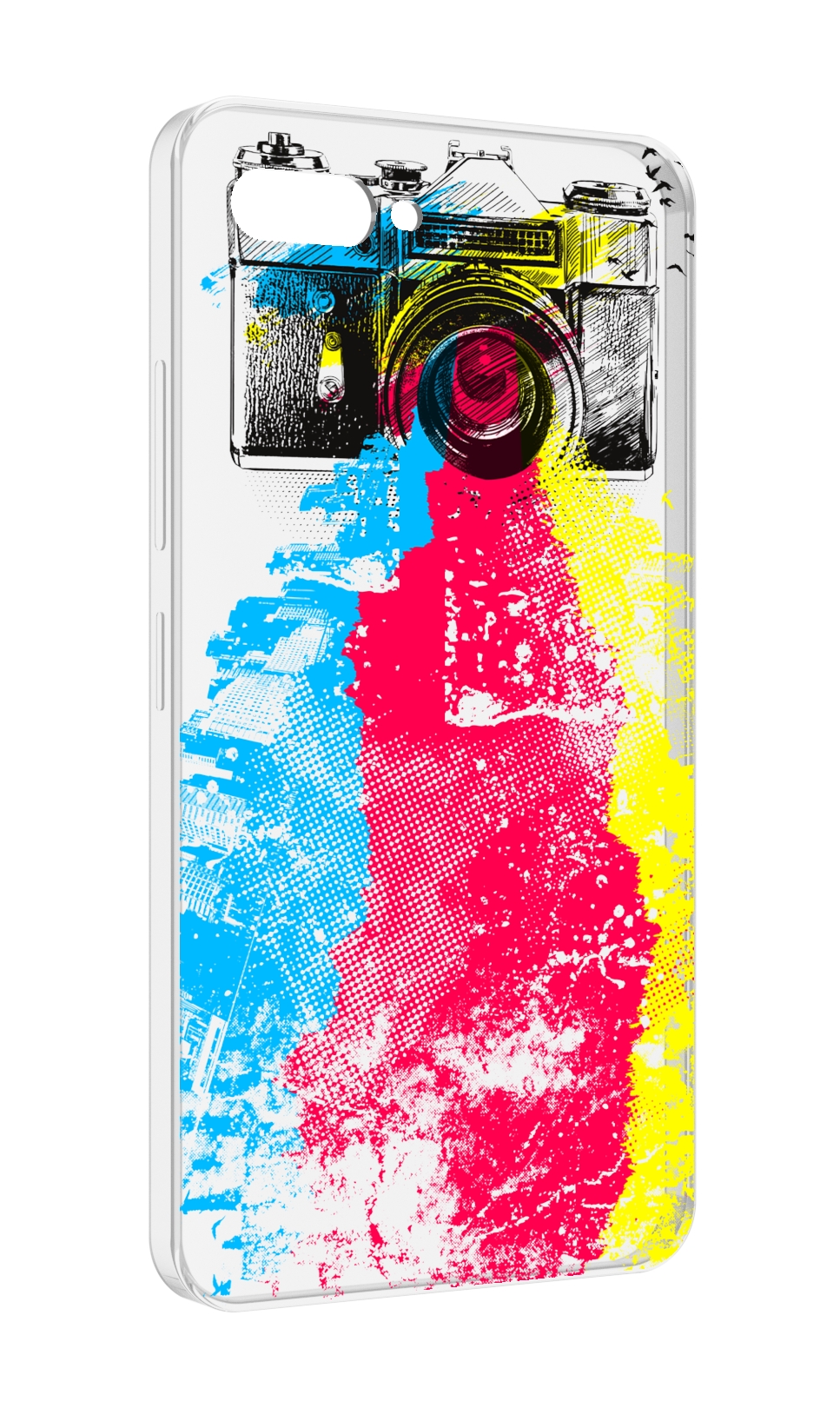 

Чехол MyPads цветной фотоаппарат для ITEL A25 / ITEL A25 Pro / ITEL A35, Прозрачный, Tocco