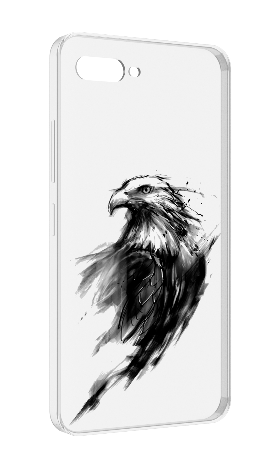 

Чехол MyPads чб птица для ITEL A25 / ITEL A25 Pro / ITEL A35, Прозрачный, Tocco