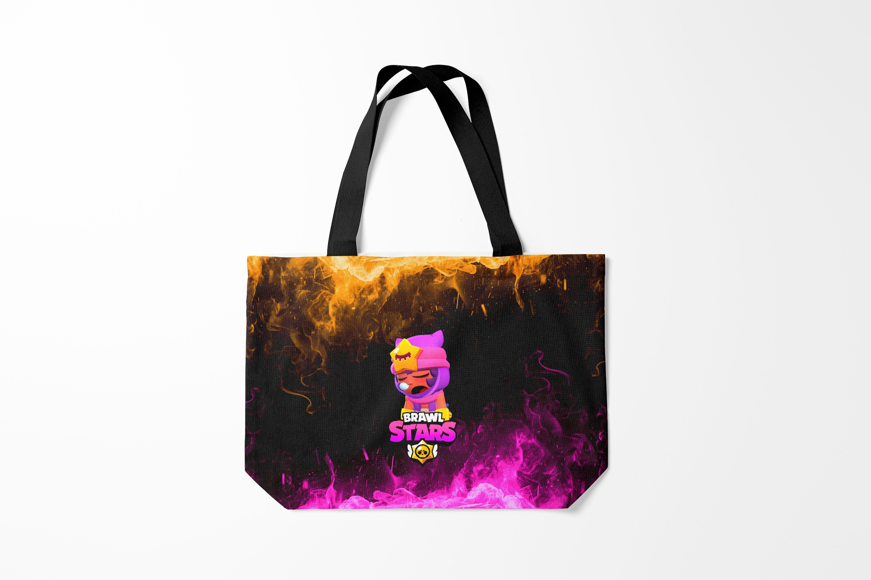 

Сумка шoппер унисекс Burnettie Brawl Stars Sandy, черный, Brawl Stars Sandy