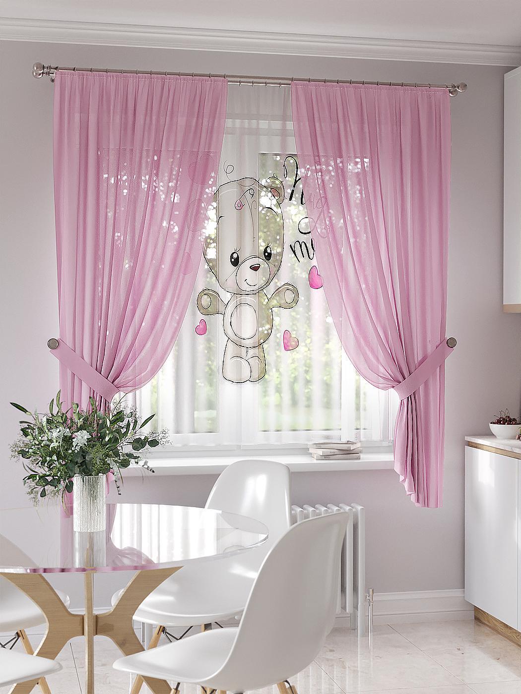 

Комплекты штор AT HOME Мифинсес высота 180 см, ширина 145 см, Белый, 550134