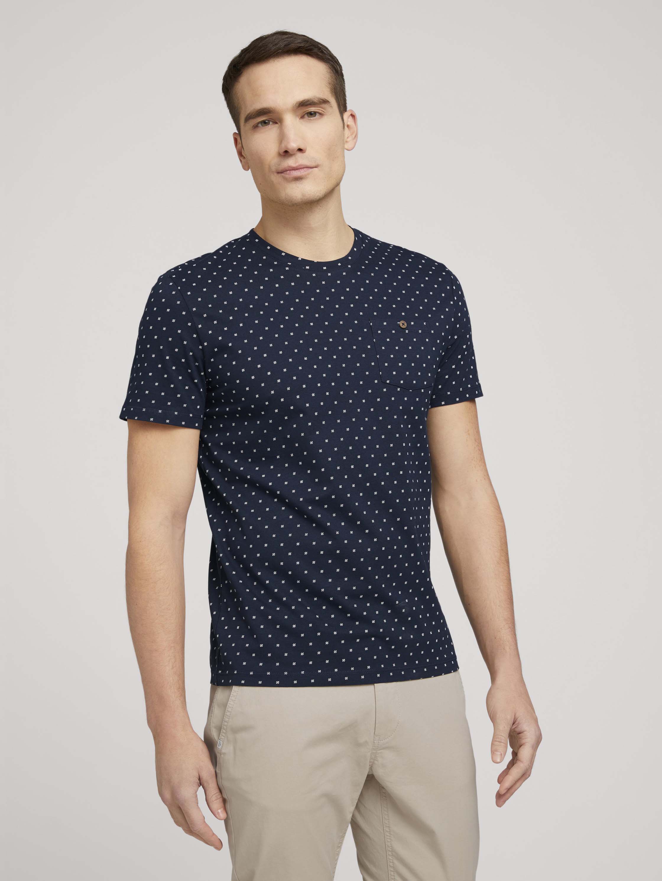

Футболка мужская TOM TAILOR 1024921 синяя M, 1024921