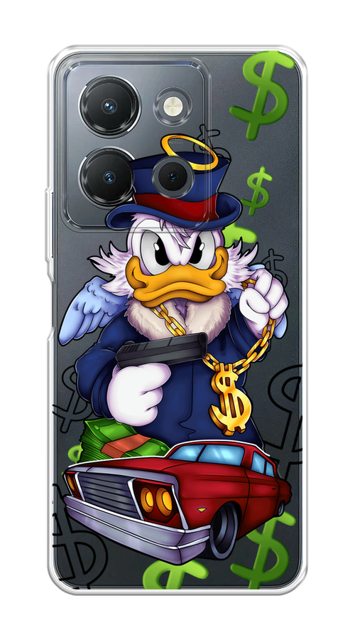 

Чехол на Vivo Y36 4G "Scrooge McDuck with a Gold Chain", Красный;синий;белый, 269250-1