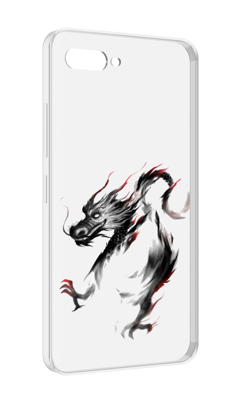 

Чехол MyPads черный дракон для ITEL A25 / ITEL A25 Pro / ITEL A35, Прозрачный, Tocco