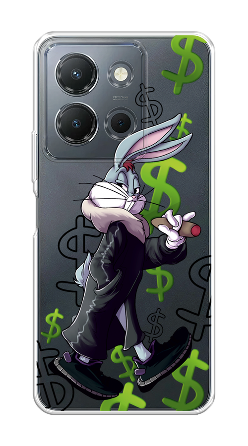 

Чехол на Vivo Y36 4G "Rich Bugs Bunny", Зеленый;черный;голубой, 269250-1