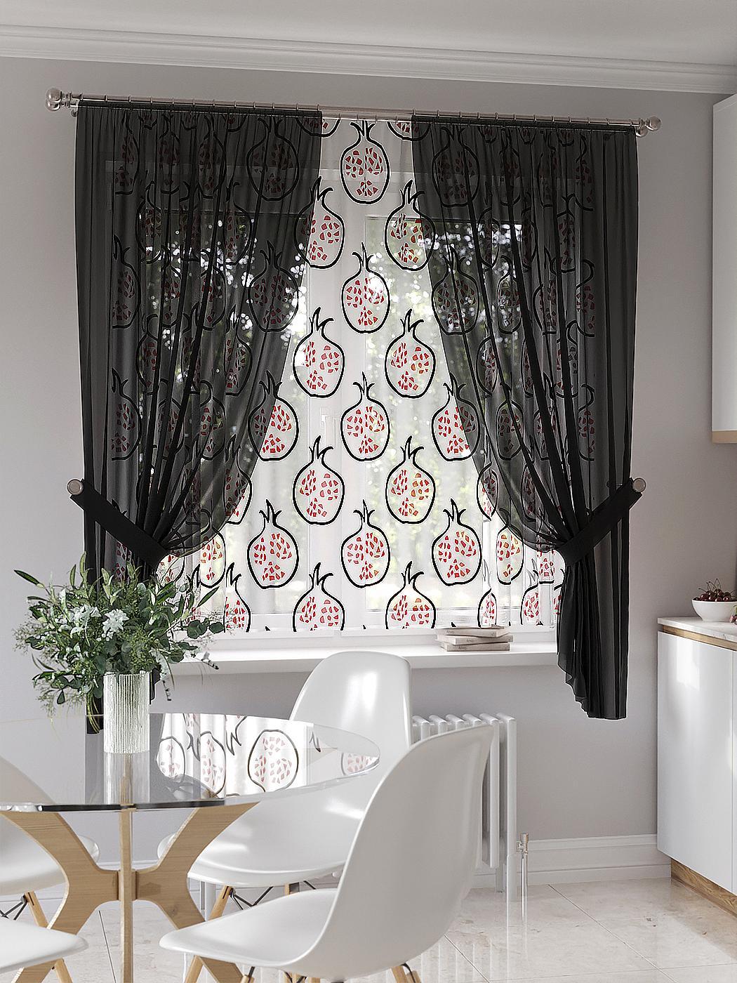 

Комплекты штор AT HOME Пименкис высота 180 см, ширина 145 см, Белый, 550220