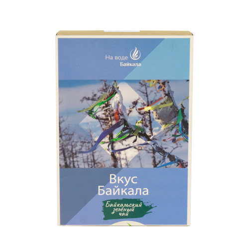 

Вкус Байкала, "Байкальский зеленый чай", коробка картон, 50 г, зеленый чай