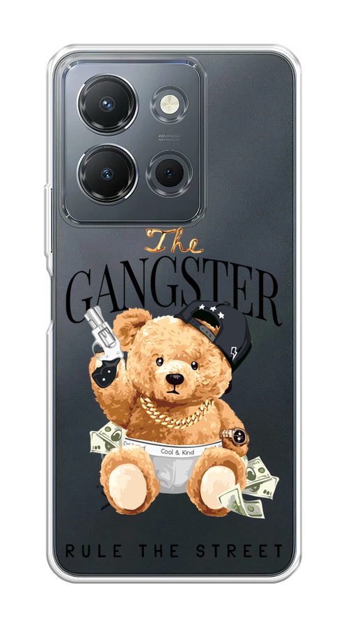 

Чехол на Vivo Y36 4G "The Gangster", Бежевый;серый;черный, 269250-1