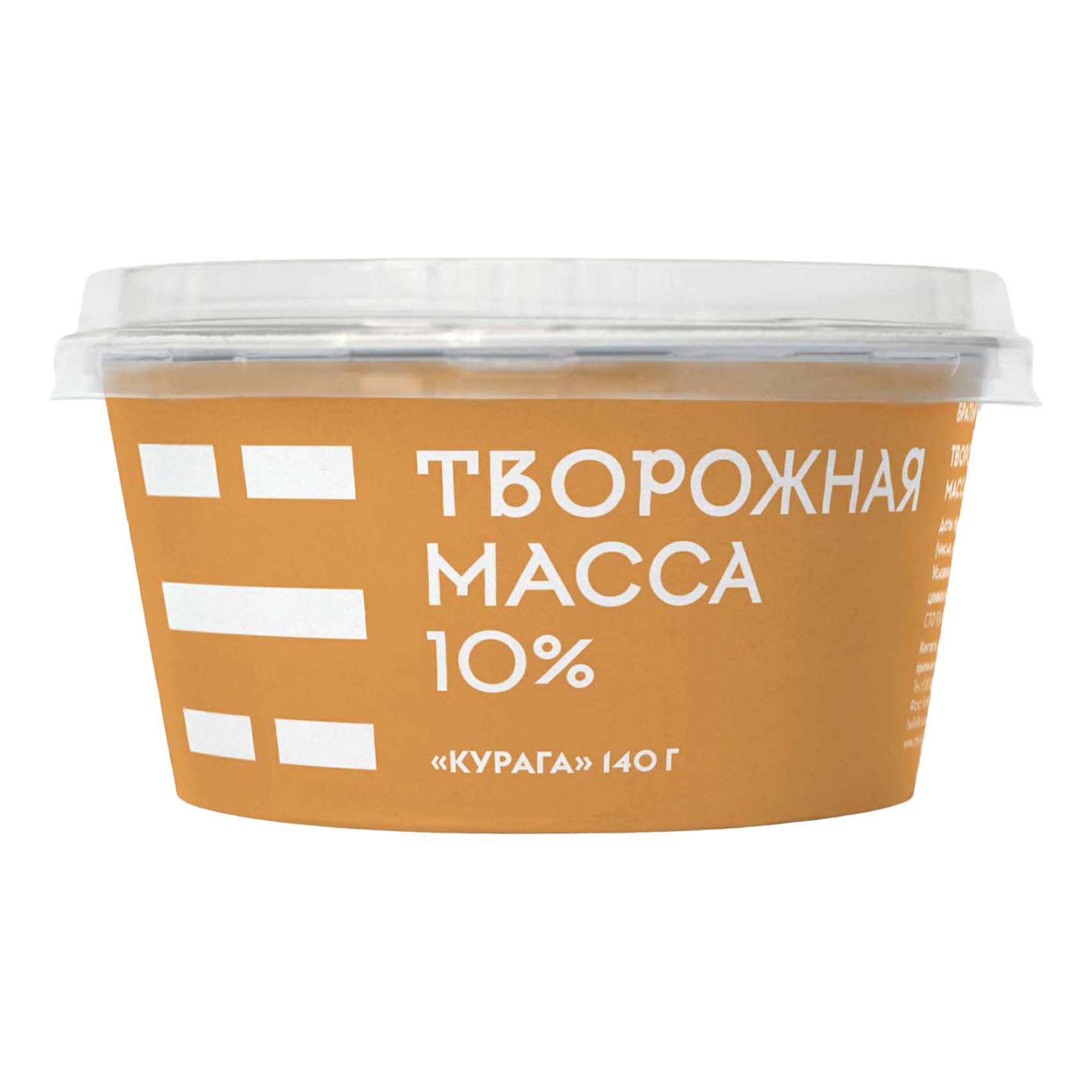 Творожная масса Братья Чебурашкины с курагой 10% БЗМЖ 140 г