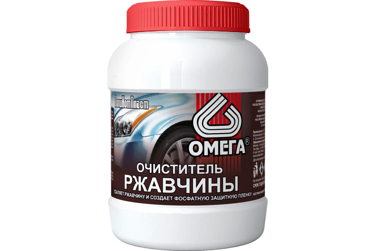 

Очиститель Ржавчины 0,6кг Омега ПолиКомПласт арт. РТ180080