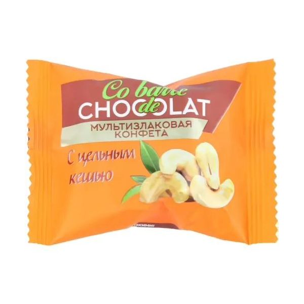 

Конфеты мультизлаковые Co Barre de Chocolat с кешью