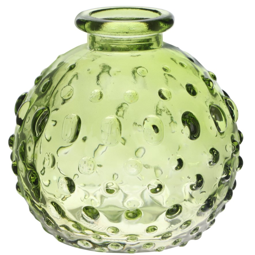 фото Ваза hakbijl glass mini leaf 8,5 х 8 см