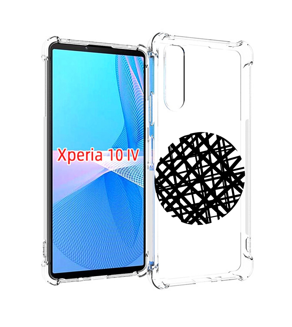 

Чехол MyPads круглая-абстракция для Sony Xperia 10 IV (10-4), Прозрачный, Tocco