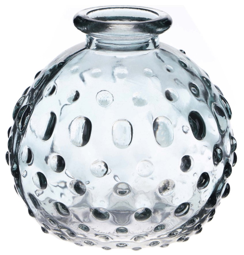 фото Ваза hakbijl glass mini vase зеленая 8,5 х 8,5 х 8 см