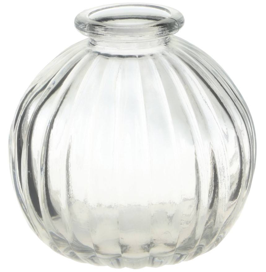 фото Ваза hakbijl glass mini vase прозрачная 8,5 х 8,5 х 8 см