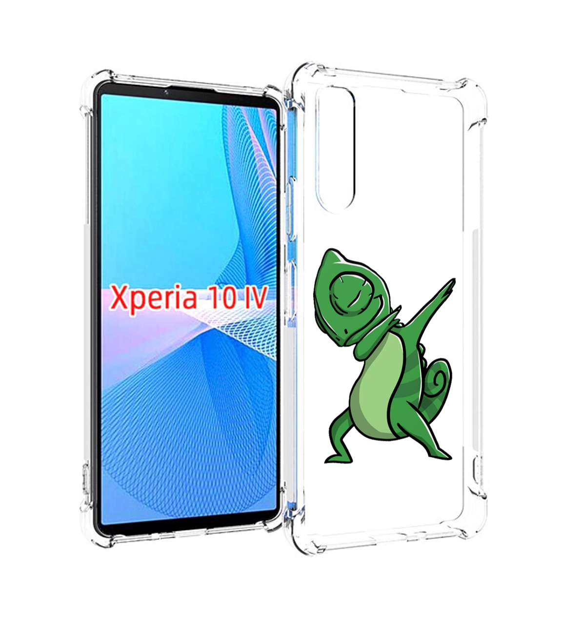 

Чехол MyPads крутой-хамелеон для Sony Xperia 10 IV (10-4), Прозрачный, Tocco