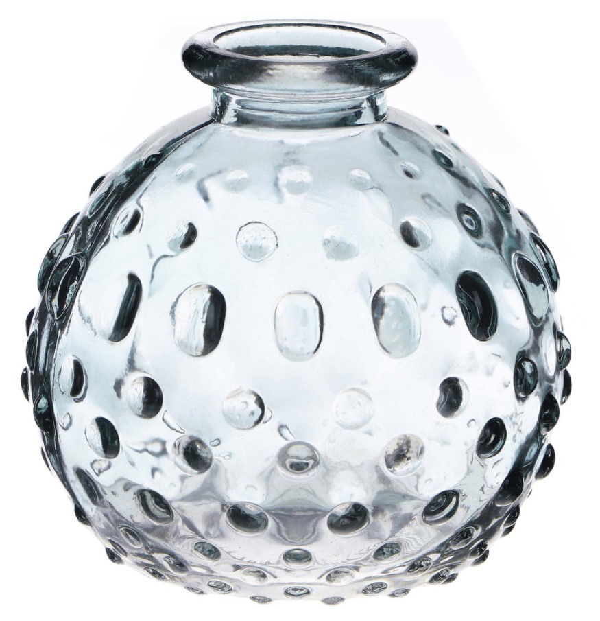 фото Ваза hakbijl glass mini vase темно-зеленая 8,5 х 8,5 х 8 см