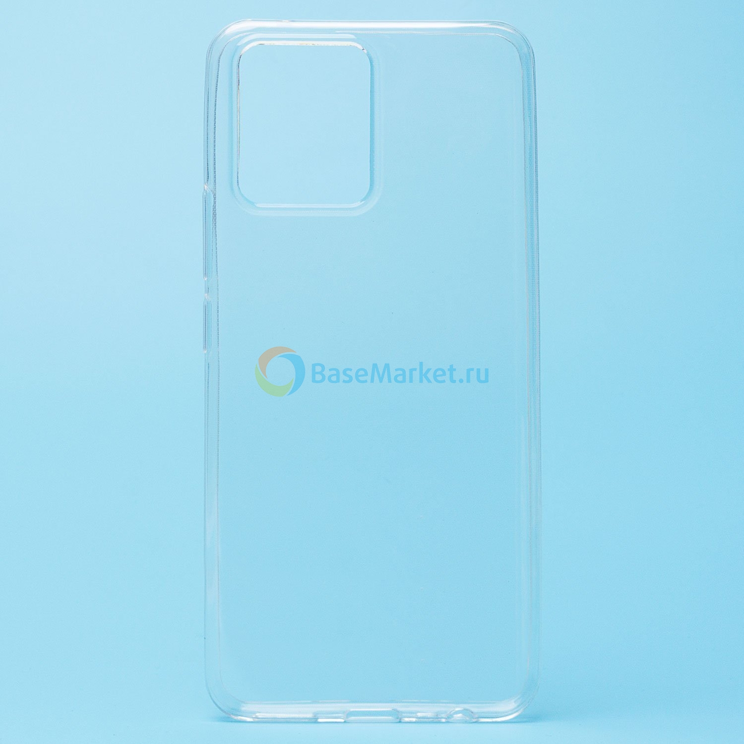 

Чехол силиконовый ультратонкий BaseMarket для Realme 8 Pro (прозрачный)