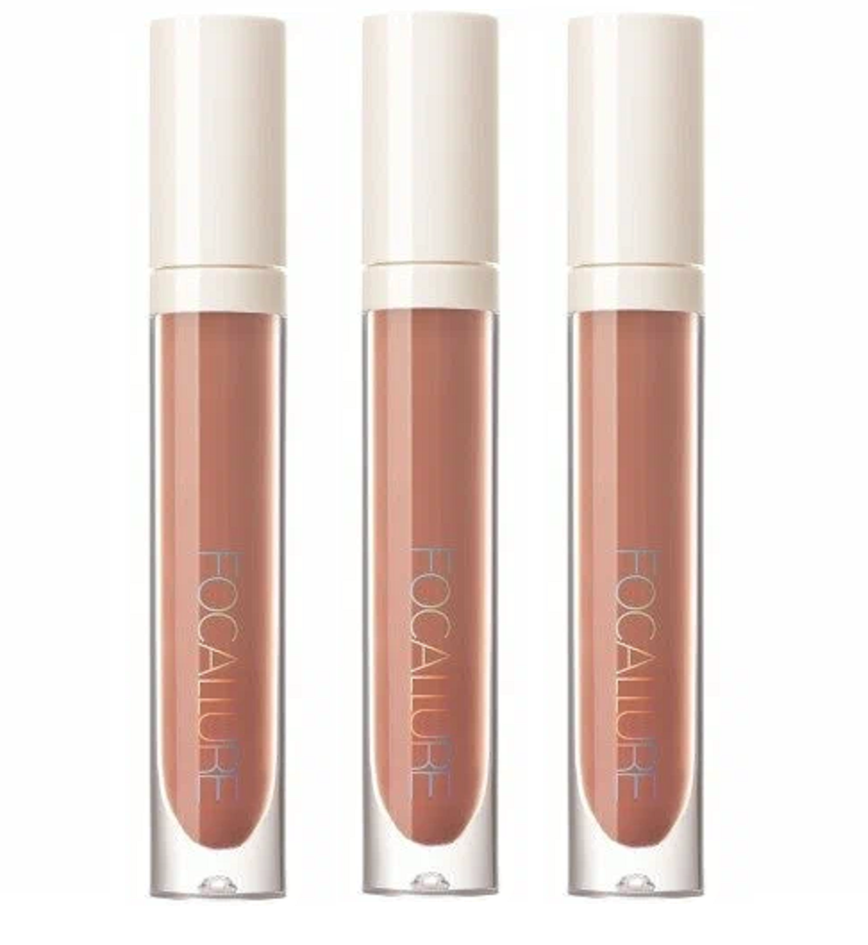 Блеск для губ Focallure Plump High Shine Lip Glow тон 02 2.5г 3 шт