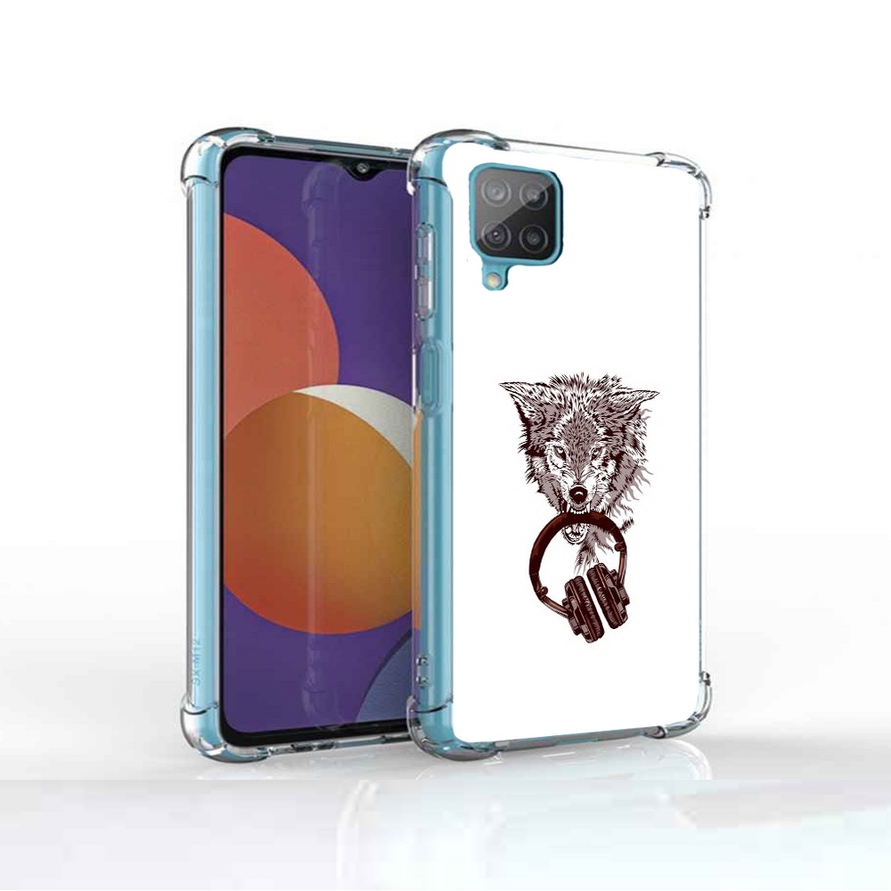 

Чехол MyPads Tocco для Samsung Galaxy M12 дикий волк (PT226930.536.325), Прозрачный, Tocco