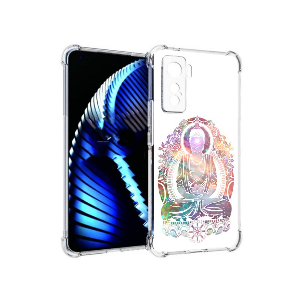 

Чехол MyPads Tocco для Vivo iQOO 5 умный мужчина абстракция, Прозрачный, Tocco