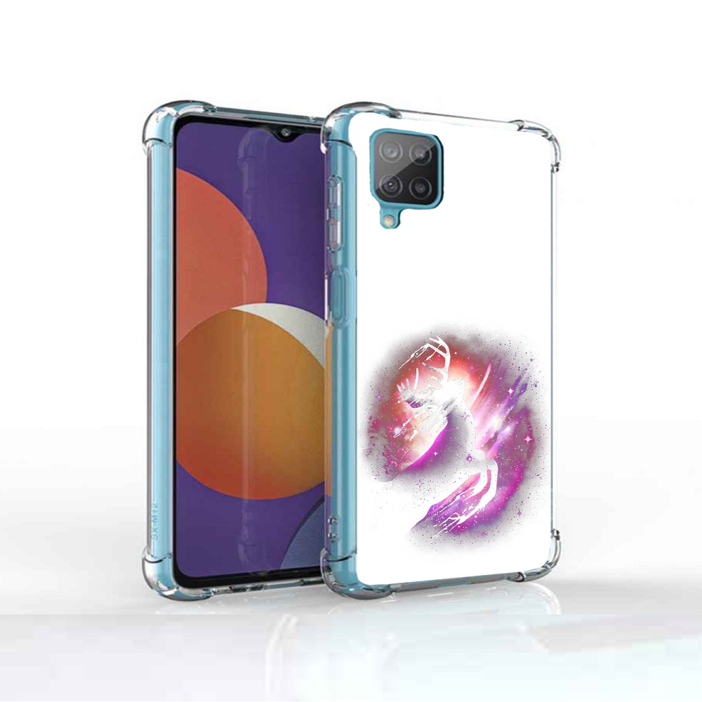 

Чехол MyPads Tocco для Samsung Galaxy M12 звездный олень (PT226930.536.354), Прозрачный, Tocco