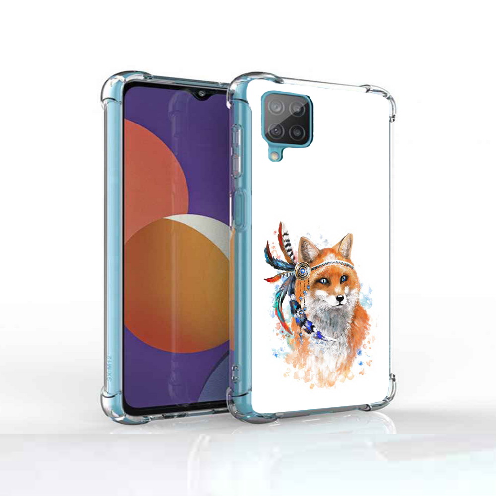 Чехол MyPads Tocco для Samsung Galaxy M12 инду лиса (PT226930.536.377)