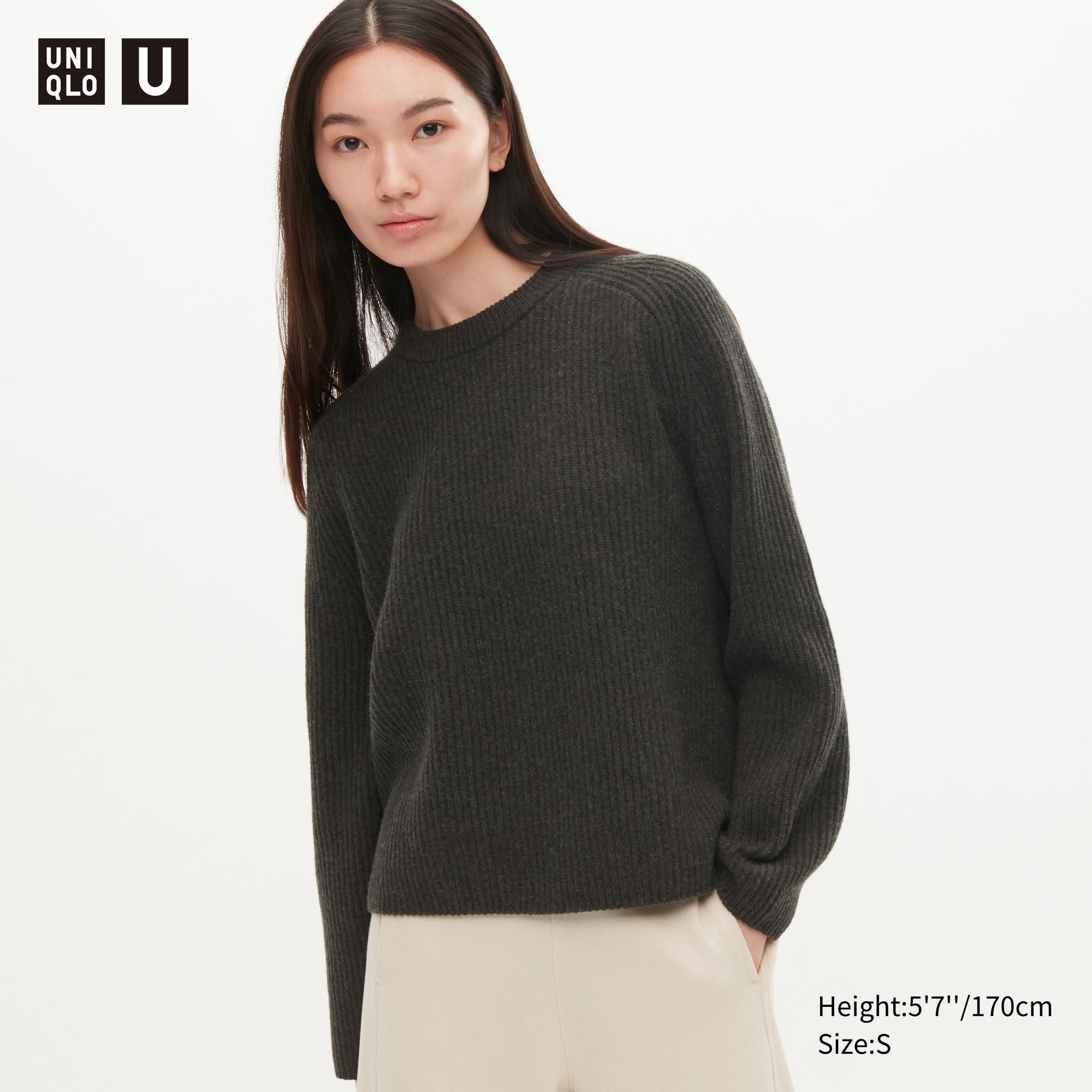 

Джемпер женский UNIQLO 451723COL08 серый M (доставка из-за рубежа), 451723COL08