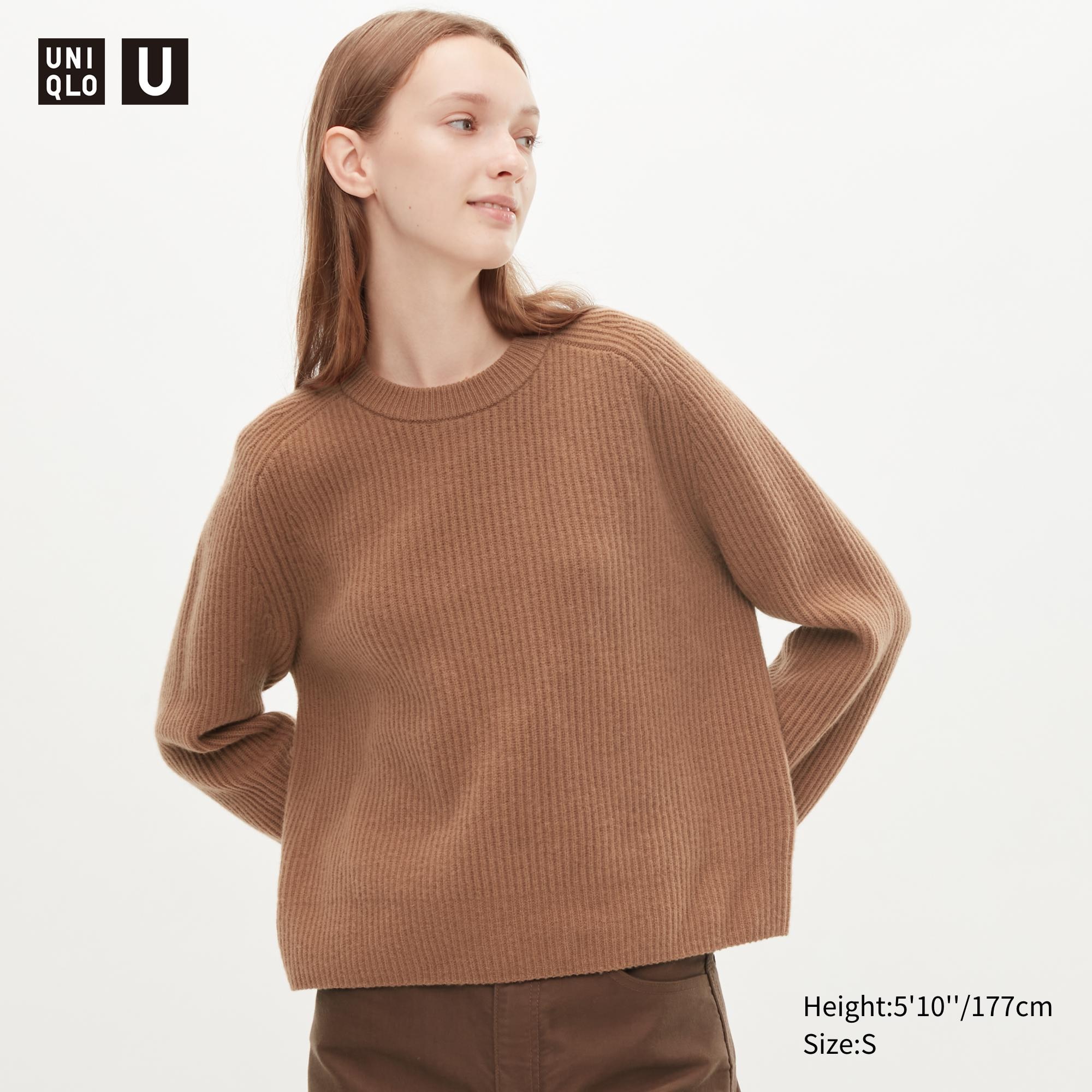 

Джемпер женский UNIQLO 451723COL35 коричневый L (доставка из-за рубежа), 451723COL35