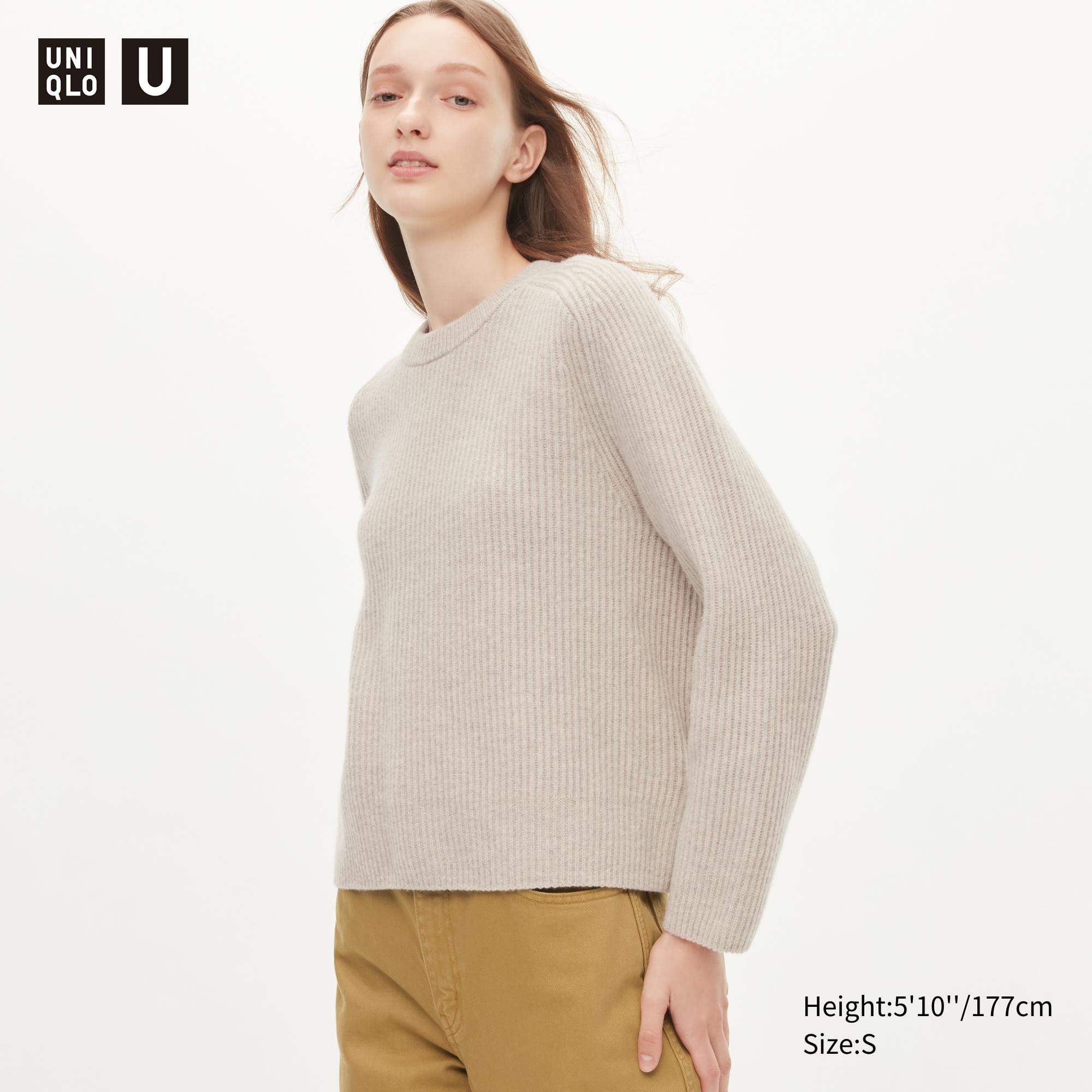 

Джемпер женский UNIQLO 451723COL30 бежевый XL (доставка из-за рубежа), 451723COL30