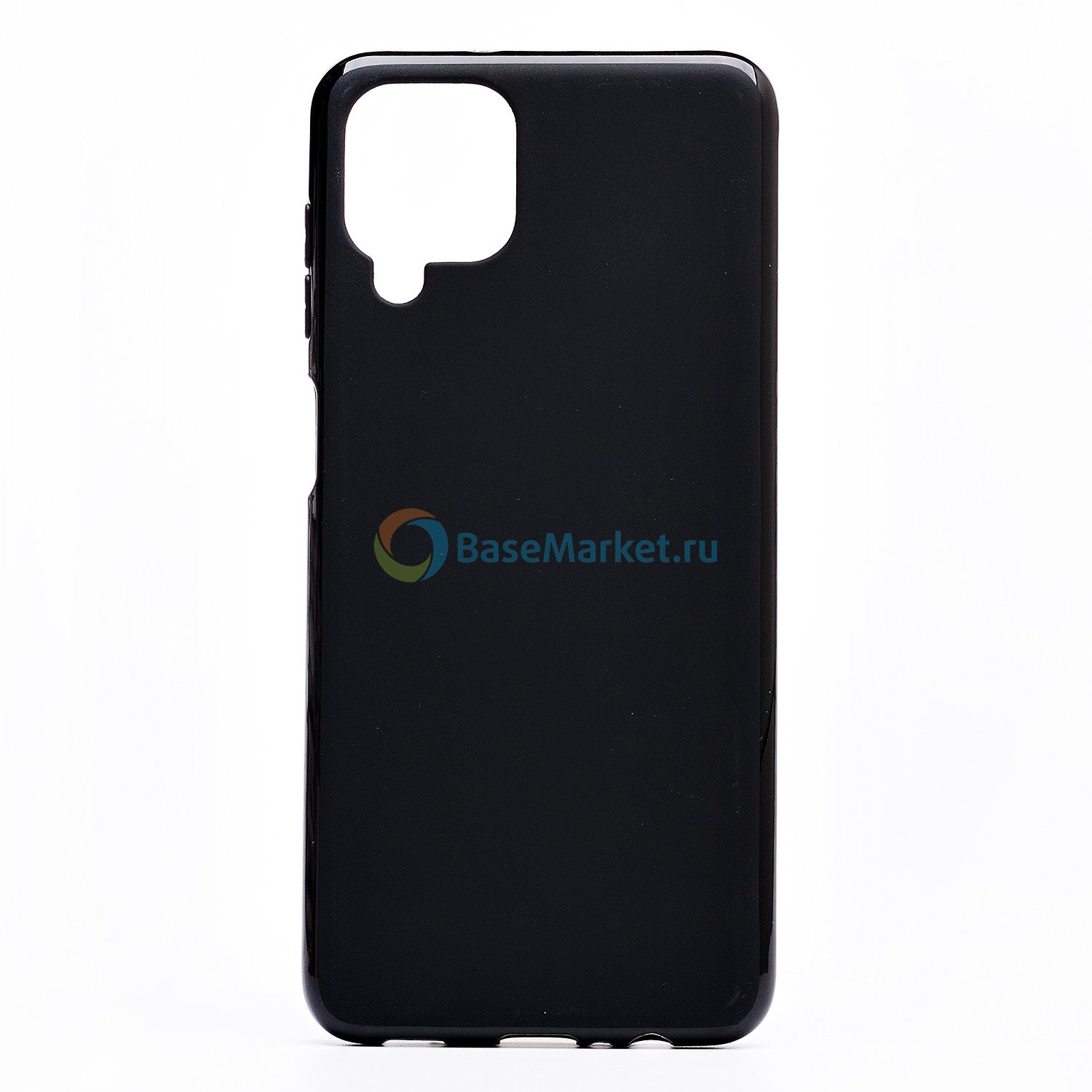 

Чехол силиконовый матовый BaseMarket для Samsung M127F Galaxy M12 (черный)