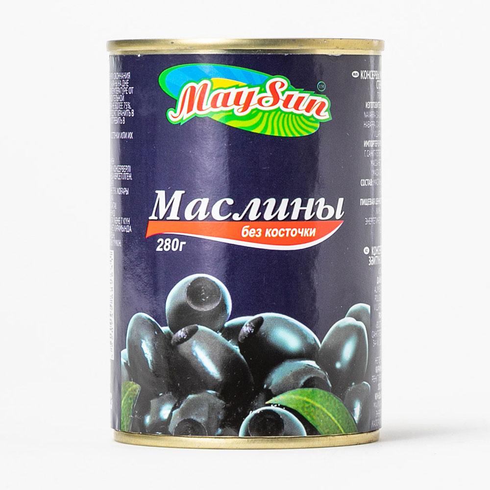 

Маслины MaySun черные, без косточки, 300 мл