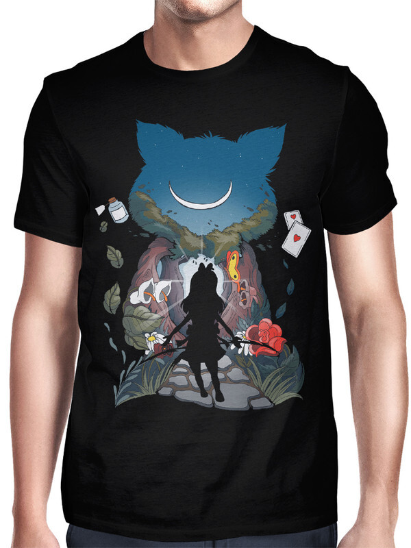 

Футболка мужская DreamShirts Studio Алиса в Стране Чудес 005-alice-2 черная M, Черный, Алиса в Стране Чудес 005-alice-2