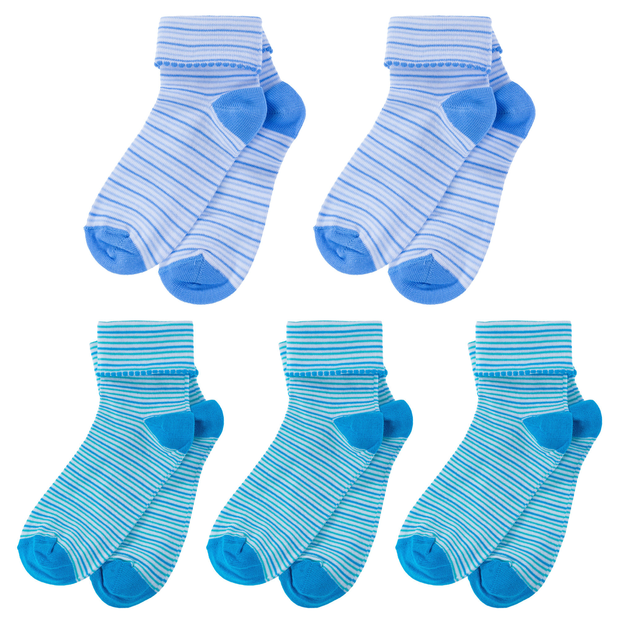 

Носки для мальчиков LorenzLine 5-Л4 цв. бирюзовый; голубой р. 8-10, Голубой;белый;бирюзовый, 5-Л4