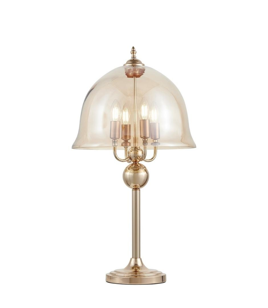 

Настольная лампа Lumina Deco Helmetti LDT 6821-4 GD
