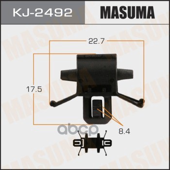 

Клипса Автомобильная (Автокрепеж) (Упаковка 50 Шт, Цена За 1 Шт) Masuma арт. KJ-2492