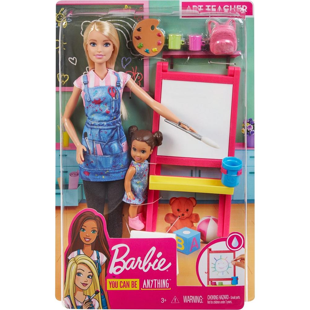 Кукла Barbie Кем быть? GJM29 кукла barbie кем быть ученый в синем халате hcn11