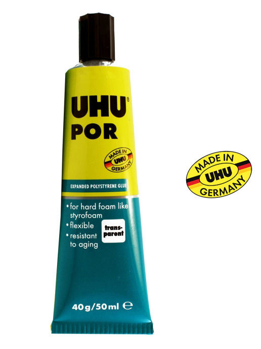 Клей универсальный для пористых пластиков UHU Por, 50г
