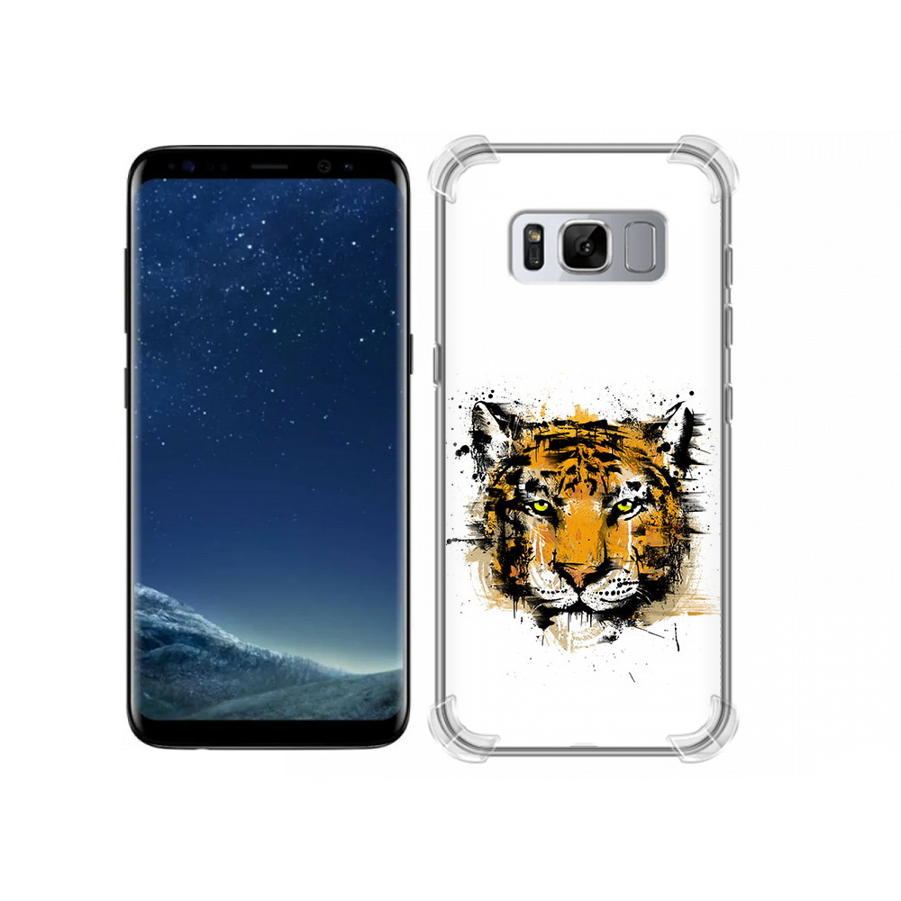 

Чехол MyPads Tocco для Samsung Galaxy S8 тигруля (PT62300.601.643), Прозрачный, Tocco