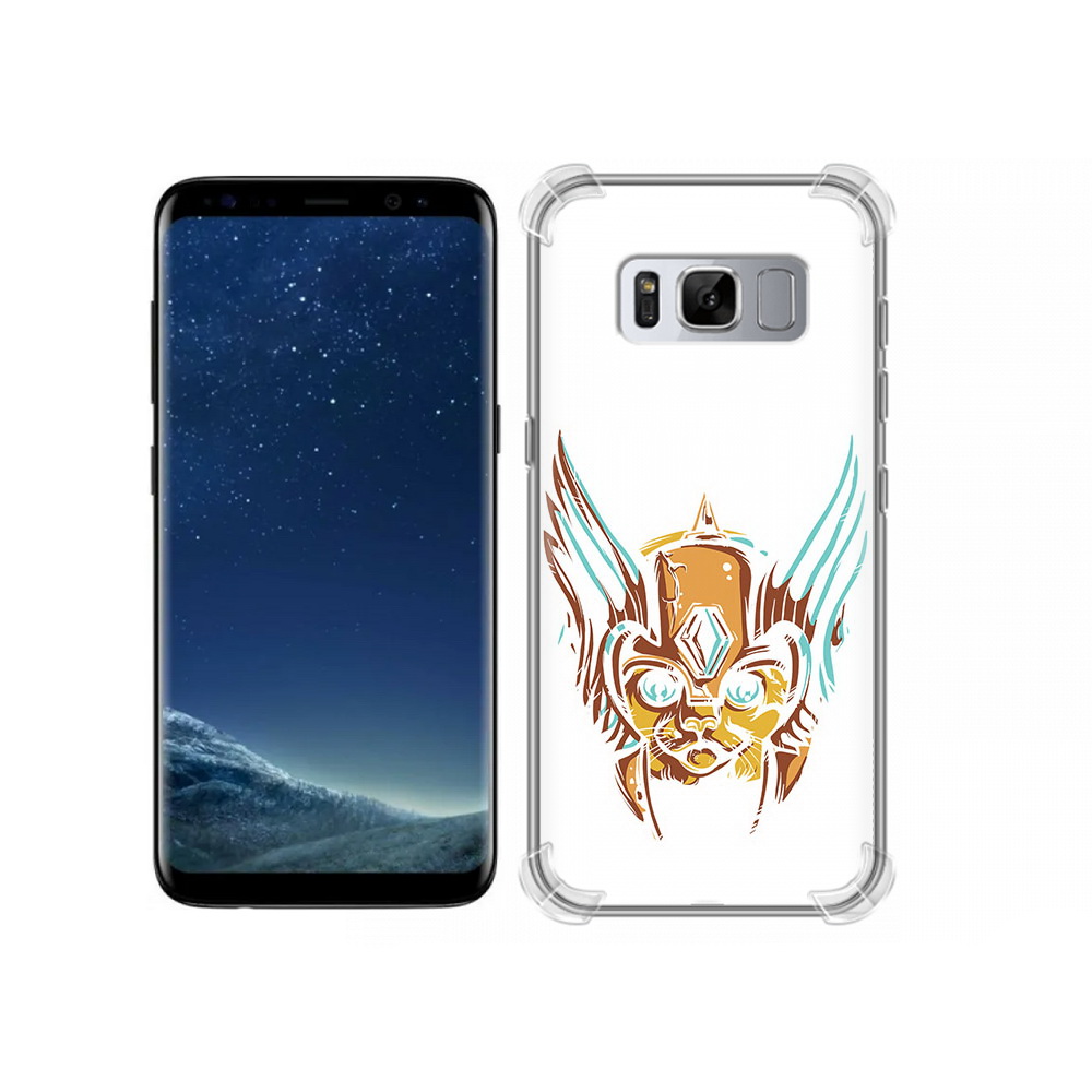 

Чехол MyPads Tocco для Samsung Galaxy S8 тор абстракция (PT62300.601.644), Прозрачный, Tocco