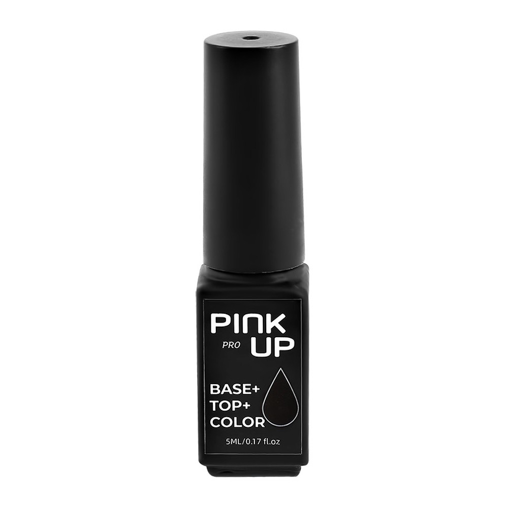 Гель-лак для ногтей PINK UP PRO база+цвет+топ тон 12 5 мл pink up базовое покрытие для укрепления и восстановления поврежденных ногтей beauty sos damage nails
