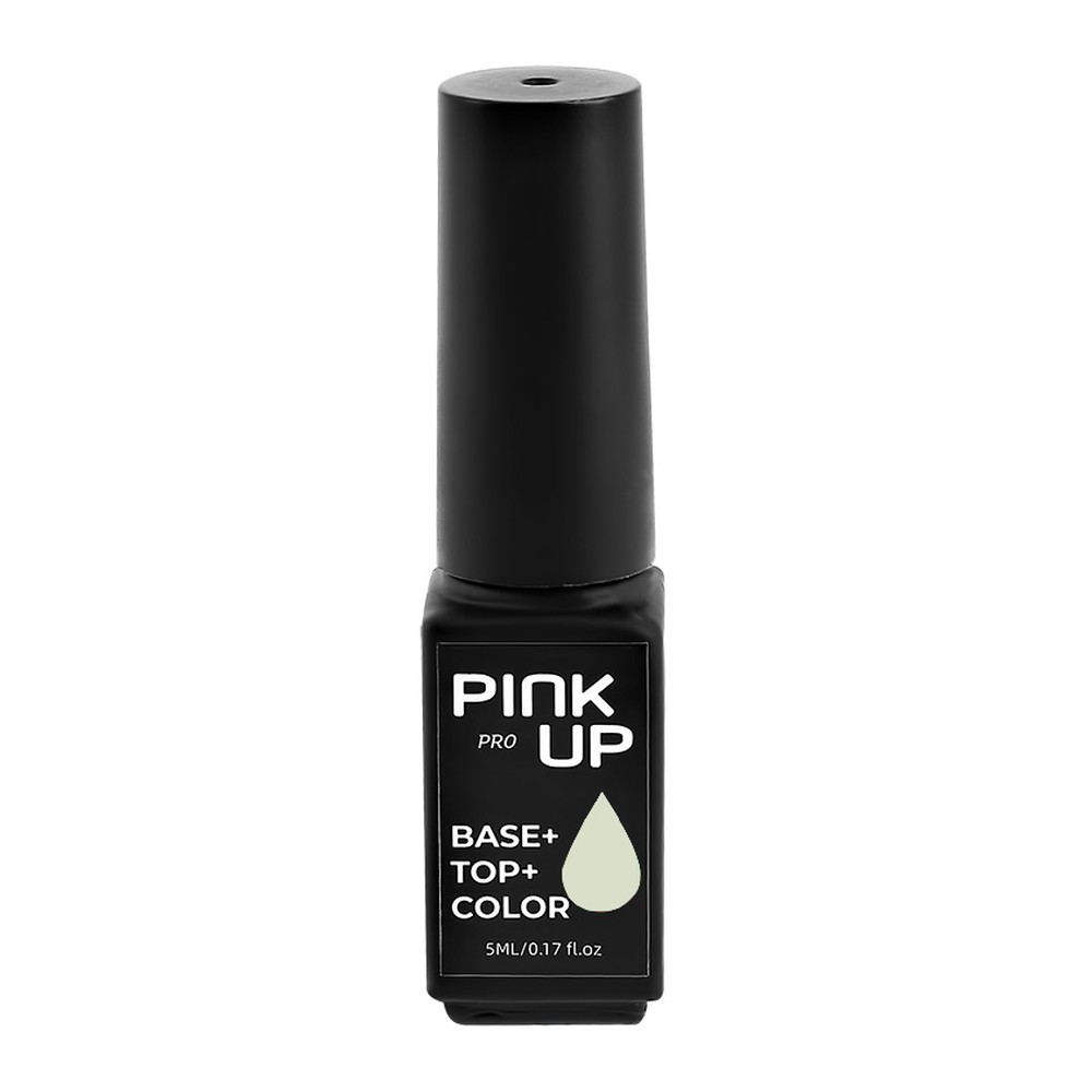 Гель-лак для ногтей PINK UP PRO база+цвет+топ тон 19 5 мл pink up базовое покрытие для укрепления и восстановления поврежденных ногтей beauty sos damage nails