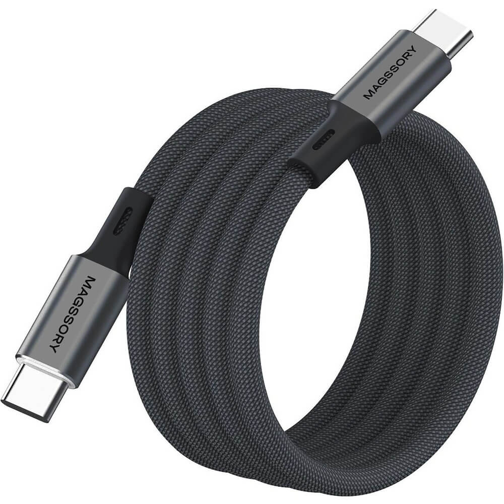 Кабель USB Type-C-USB Type-C Magssory CBL001t 1.2м серый