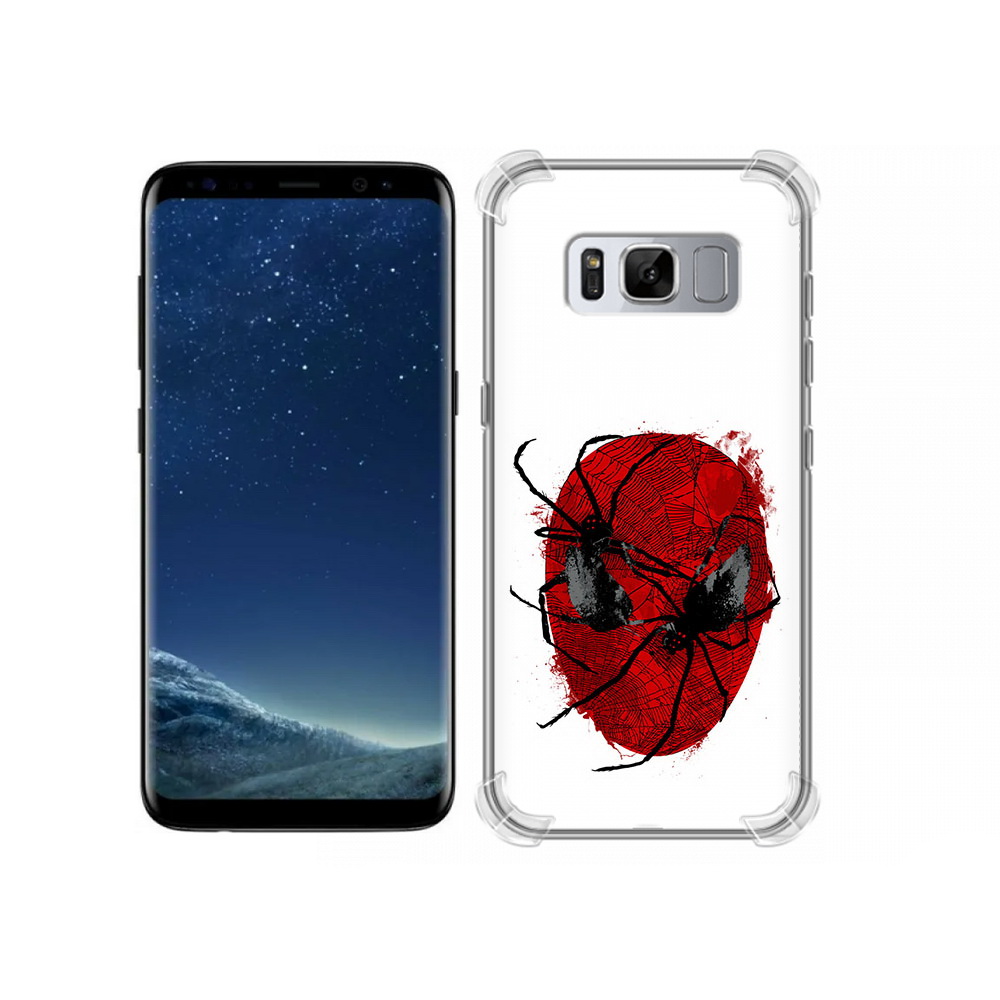 

Чехол MyPads Tocco для Samsung Galaxy S8 человек паук (PT62300.601.673), Прозрачный, Tocco