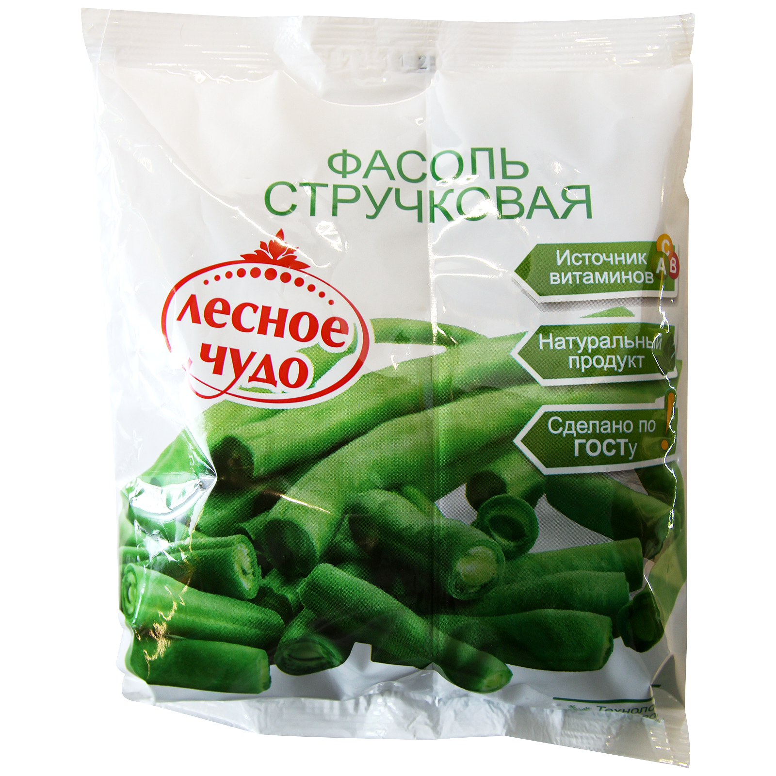

Фасоль стручковая Лесное чудо замороженная 400 г