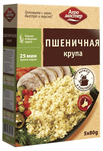 

Крупа пшеничная Агромастер 400 г